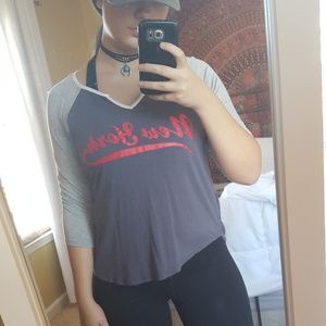 New York Graphic Baseball Tee